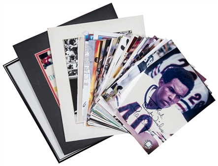 Collection of (45) Athletes & Celebrities Signed Photos (Beckett PreCert)